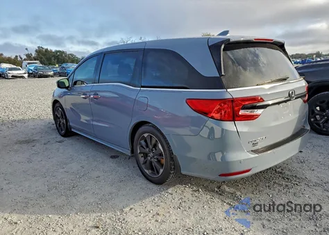 2023 Honda Odyssey Elite из США, поврежденный, VIN 5FNRL6H98PB046174